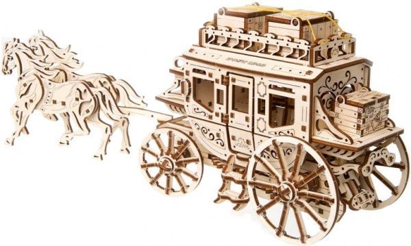 3D-конструктор Ukrainian Gears Почтовый дилижанс