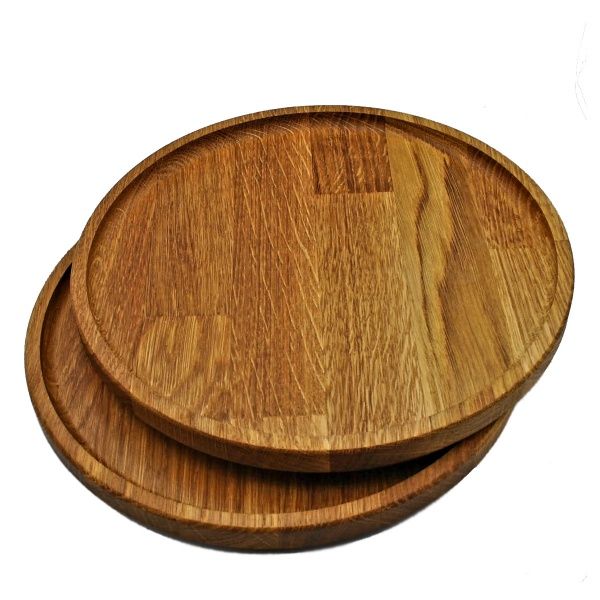 Дошка для подачі страв велика 24 см бук 