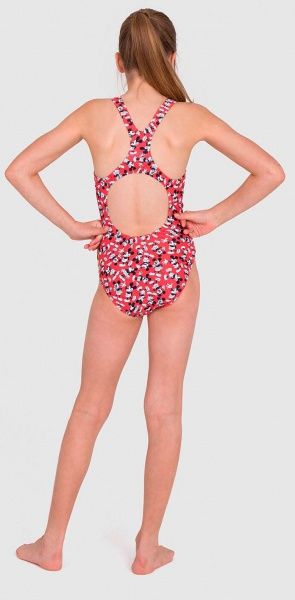 Купальник Speedo ALV_MEDALIST_1PC_JF 8-12520F352 р.5-6 красно-белый