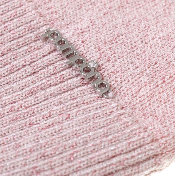 Комплект шапка + снуд Pompona для девочек р.52-54 персиковый 20 Z P 51 k 