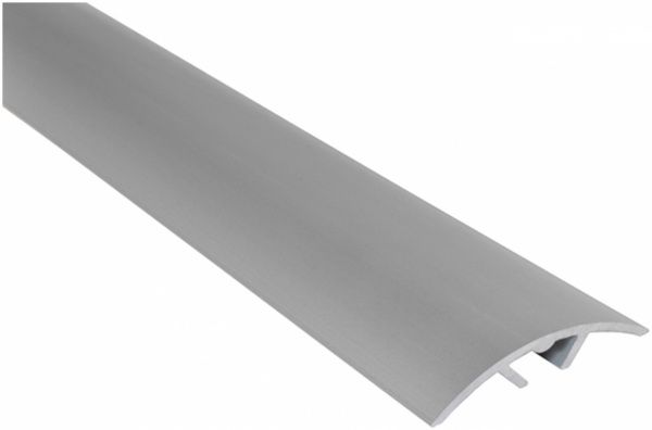 Поріжок алюмінієвий сходовий анодований Olvis приховане кріплення 30x1350 мм срібло 