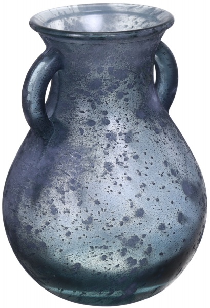 Ваза скляна темно-сірий CANTARO 16 см San Miguel