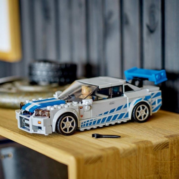 Конструктор LEGO Speed Champions Двойной форсаж: Nissan Skyline GT-R (R34) 76917