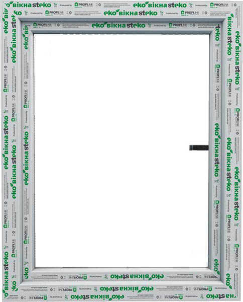 Окно поворотно-откидное Steko S300 58 800x1000 мм правое