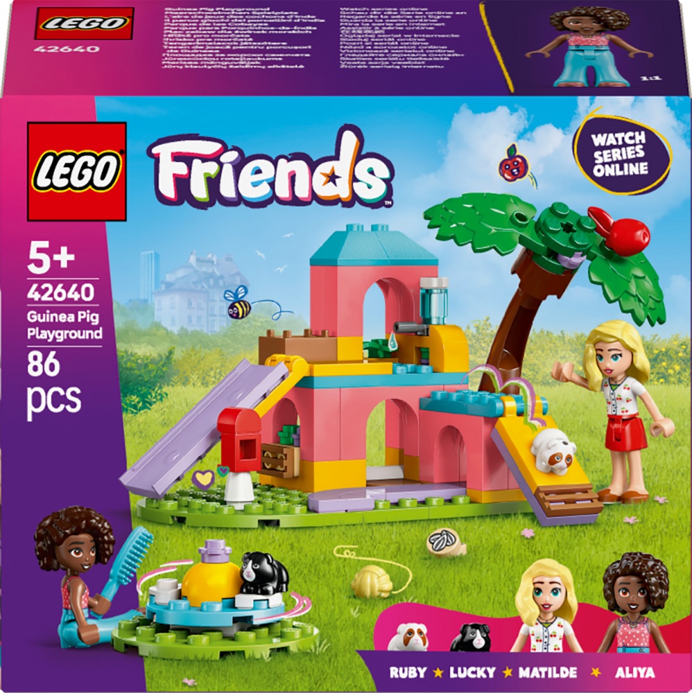 Конструктор LEGO Friends Игровая площадка для морских свинок 42640