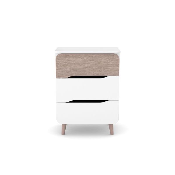 Комод підлоговий Veres Сідней 600 капучино/білий під пеленатор 32.2.34.2.13 