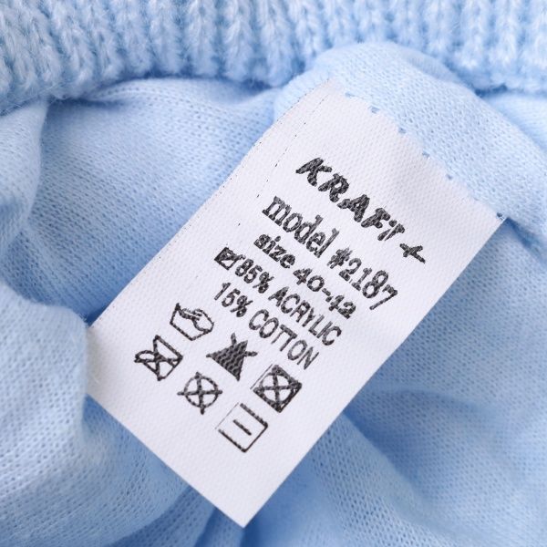 Шапочка дитяча для хлопчика Luna Kids р.40 світло-блакитний 2187 