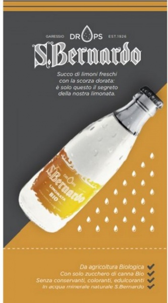 Безалкогольный напиток S.BERNARDO Лемонад 0,25 л (8003430500340) 