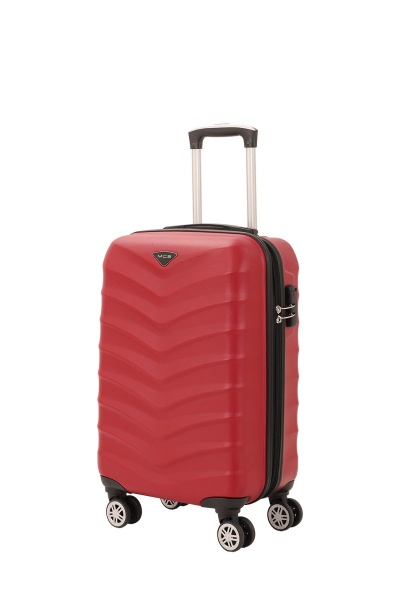 Чемодан 42 л красный MCS V343 на 4 колесах S 20