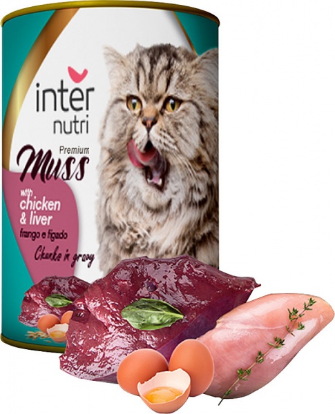Консерва для котів Internutri MUSS з куркою 415 г