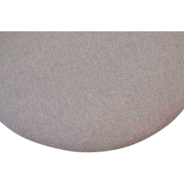 Табурет барный РПМК круглый мягкий серый 