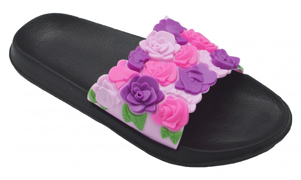 Шльопанці для дівчаток Shantou р.32 різнокольоровий (TS 212)