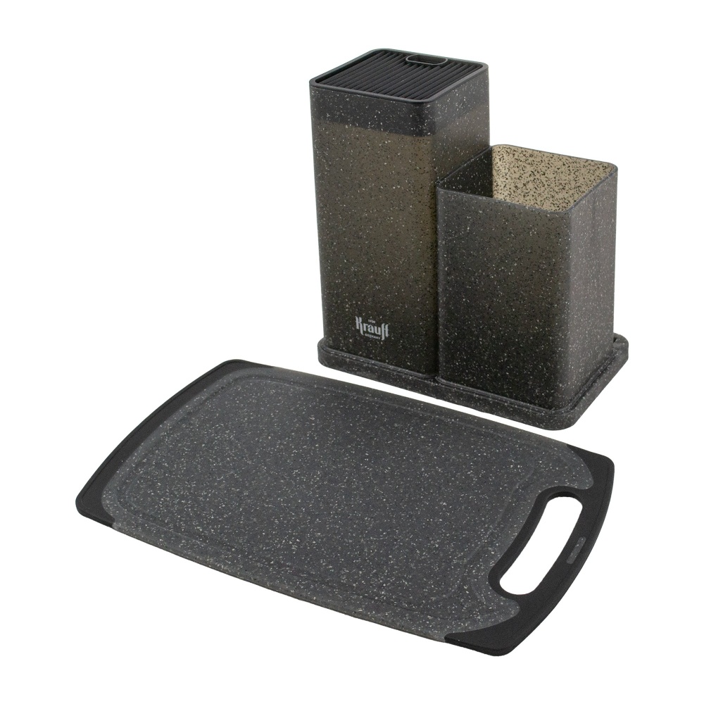 Подставка для аксессуаров и ножей Krauff с кухонной доской Zauberset 29-305-110