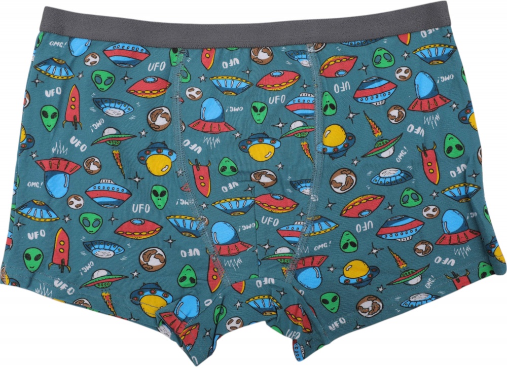 Набор трусов для мальчиков HW 3 пары боксеры р.146-152 голубой с серым J5-K5