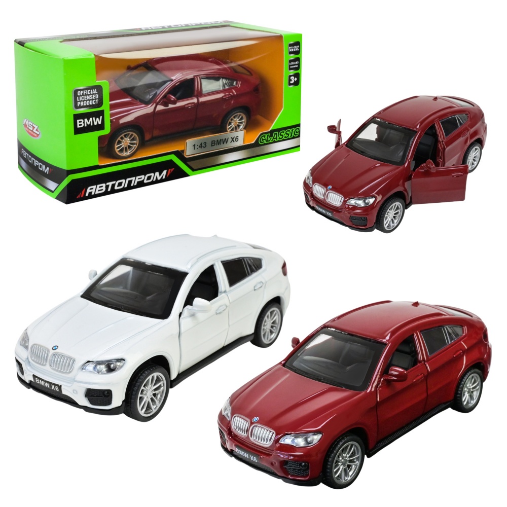 Автомодель Автопром 1:43 BMW X6 4306