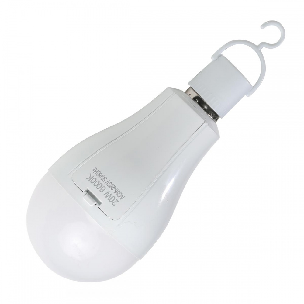 Лампа аккумуляторная LED ABA 2x1200mAh 20 Вт A70 220 В 6000 К