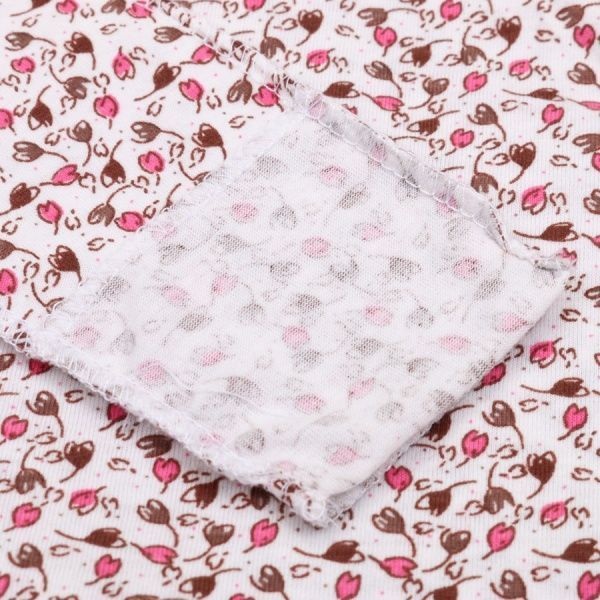 Боди Фламинго ясельный р.56 молочный/с принтом 631-117 