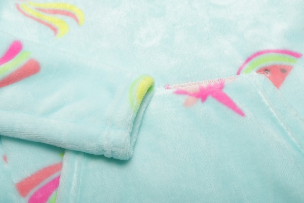 Туника для девочки Фламинго р.116 ментоловый с рисунком 881-910 