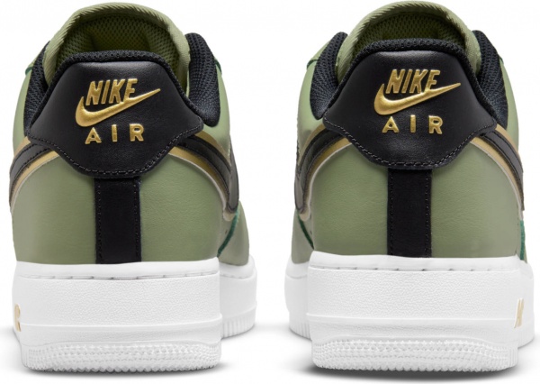 Кроссовки Nike Nike Air Force 1 '07 LV8 DA8481-300 р.US 7 черно-зелено-белый