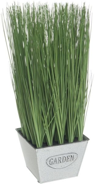 Растение искусственное Трава металлическом горшке 45,72 см