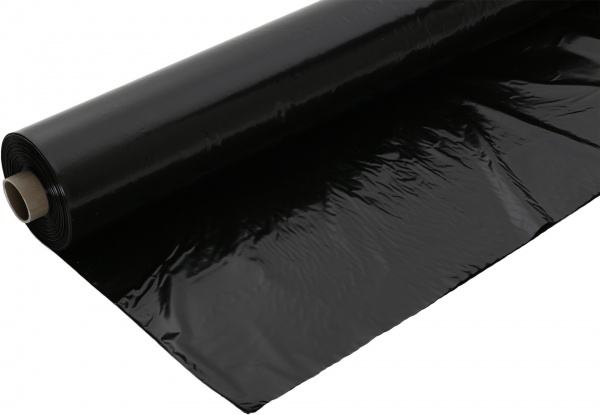 Пленка полиэтиленовая П.Е ВТ 1500Х100Х100 черный 100 мкм рукав