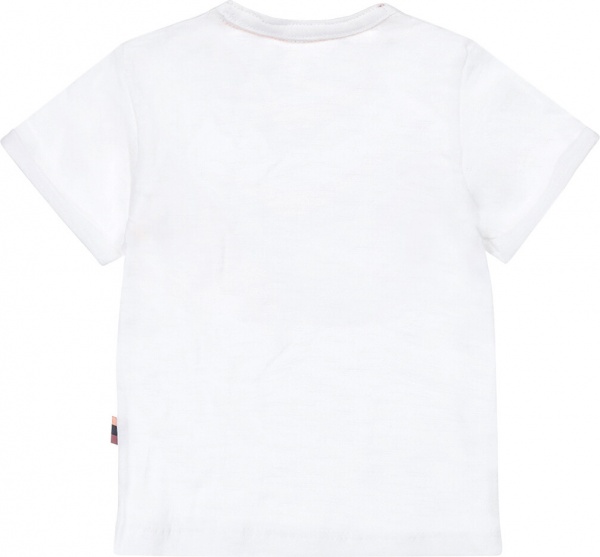Футболка для девочек Dirkje р.86 белый с рисунком T46436-35 
