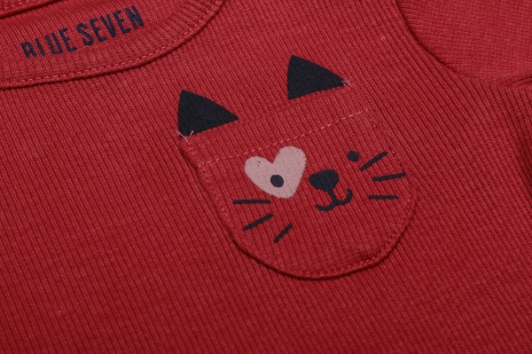 Реглан для девочки Blue Seven р.74 коралловый 950591 X * 98 