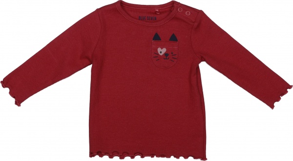 Реглан для дівчинки Blue Seven р.86 кораловий 950591 X * 98 