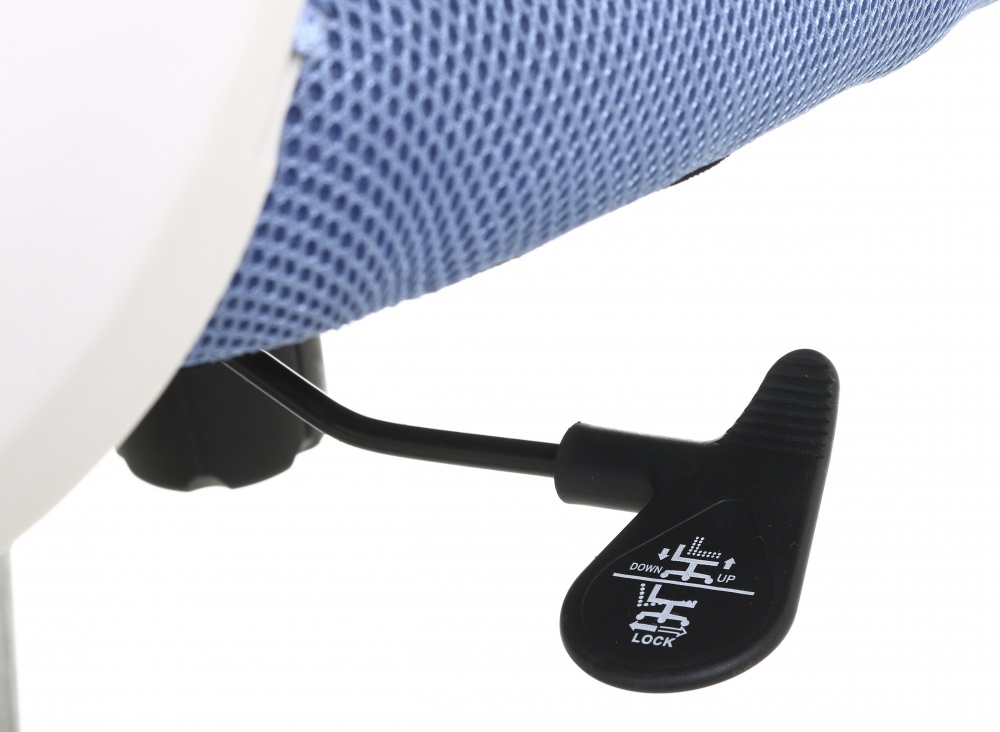 Кресло офисное Жасмін голубой