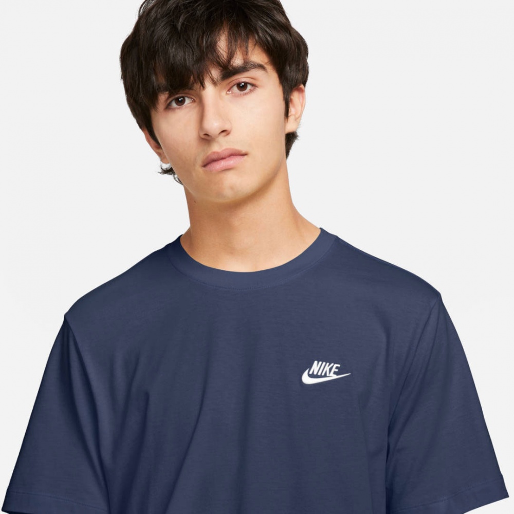 Футболка Nike M NSW CLUB TEE AR4997-410 р.M синий