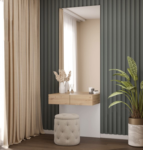 Дзеркало Світ Меблів + шухляди до шафи Ravena