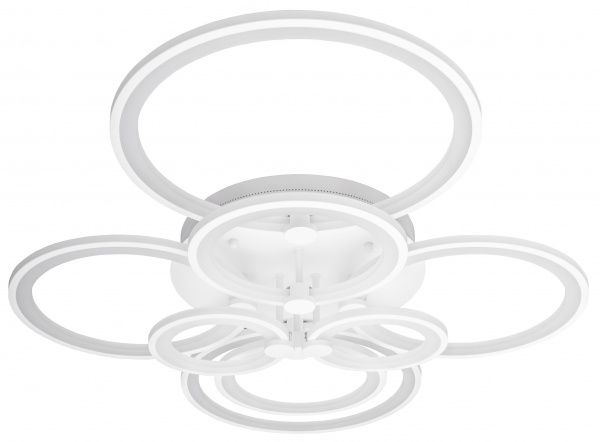 Люстра светодиодная Hopfen 125W з пультом ДУ 125 Вт белый Aquila 