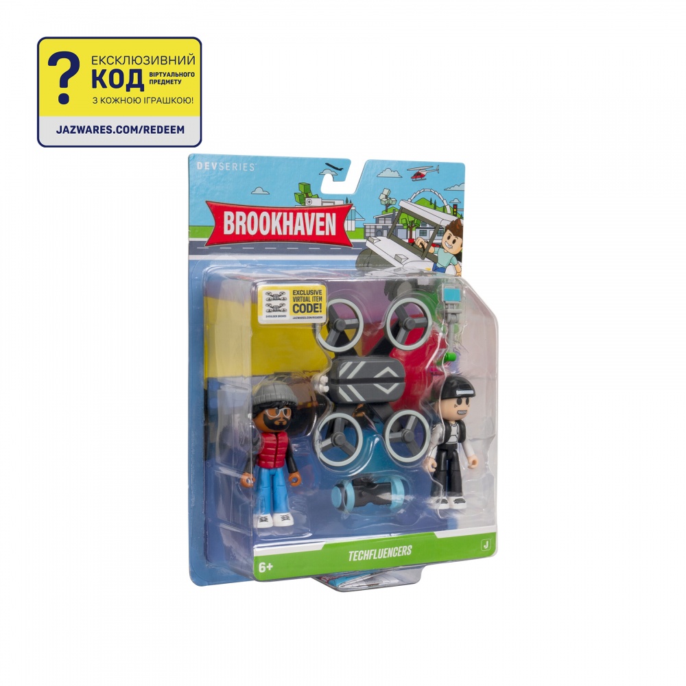 Игровая фигурка DevSeries Game Pack Brookhaven: Techfluencers CRS0121