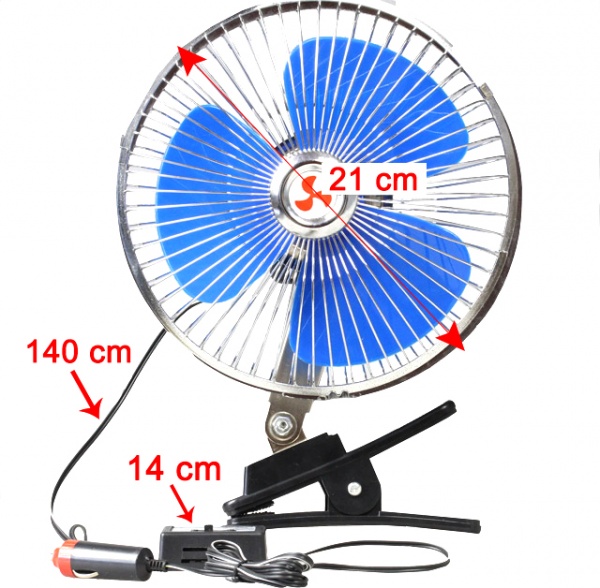 Вентилятор автомобильный 6