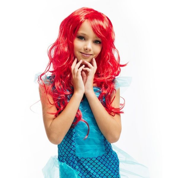 Костюм карнавальный КАРНАВАЛІЯ Русалочка р.134 голубой 85139 