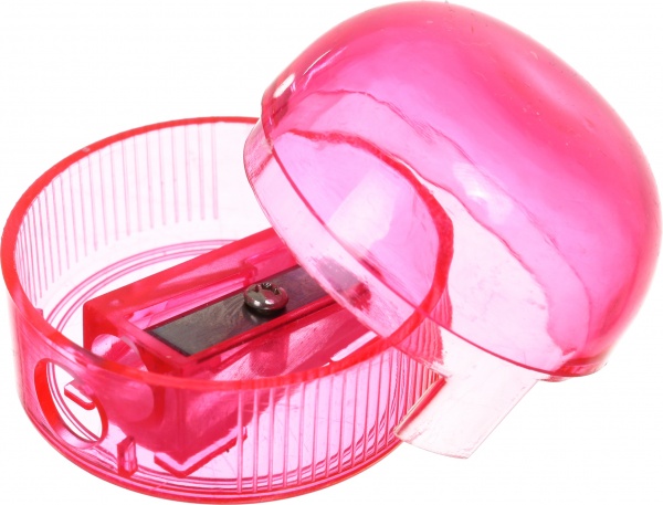 Точилка круглая розовая Nota Bene