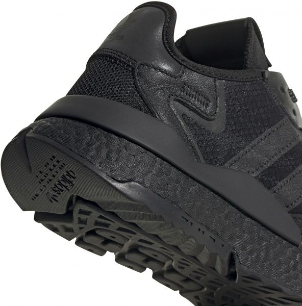Кроссовки Adidas NITE JOGGER FV1277 р.UK 7 черный