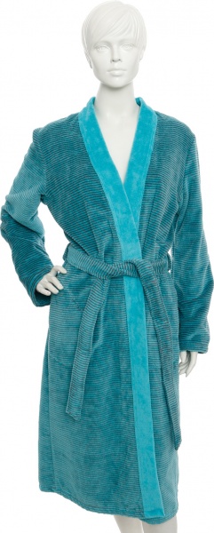 Халат женский Cawo Kimono р. 40 бирюзовый 