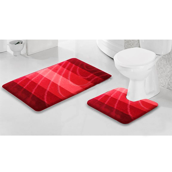 Набор ковриков Vonaldi Colorline Bari Red красный