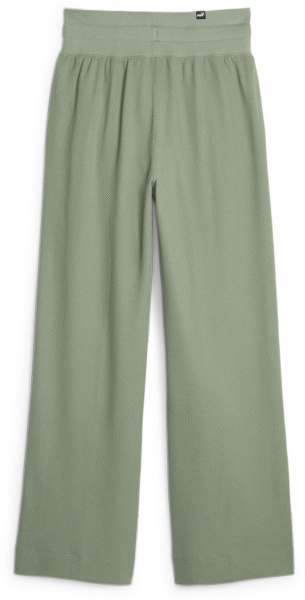 Брюки Puma HER HIGH WAIST STRAIGHT PANTS 67600744 р. M зеленый