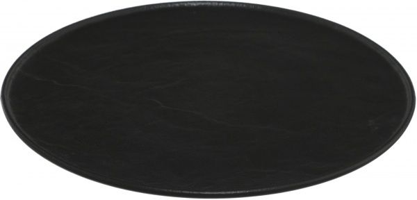 Блюдо кругле Lavastone Black 30 см 