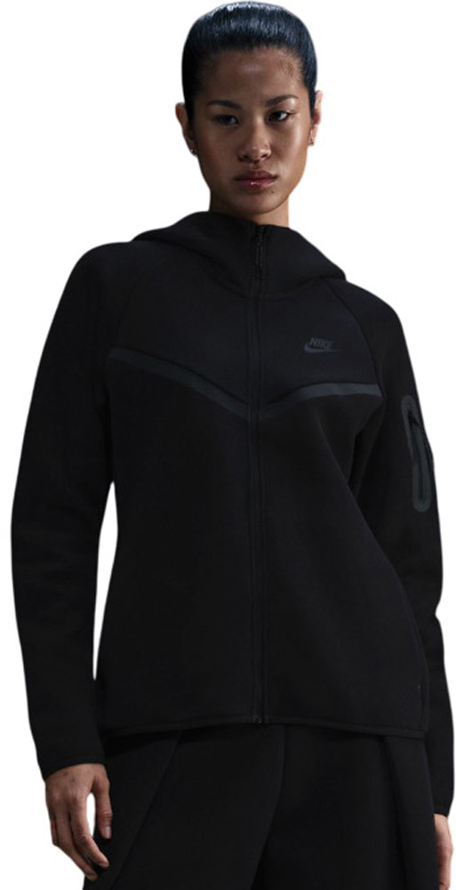 Джемпер Nike W NSW TCH FLC WR FZ HDY 2 HV6747-010 р.S чорний