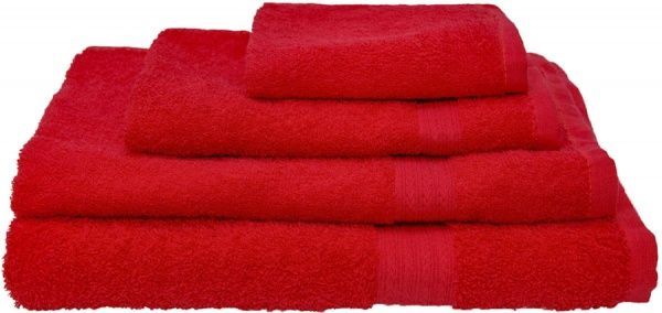 Рушник Косичка 30x30 см червоний Simi 