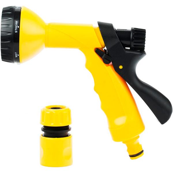 Набір для поливу Expert Garden Пістолет на 6 режимів та конектор DY2423 