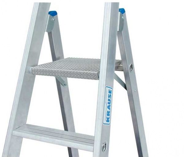 Лестница-стремянка Krause Stabilo 8 (124555) c органайзером 