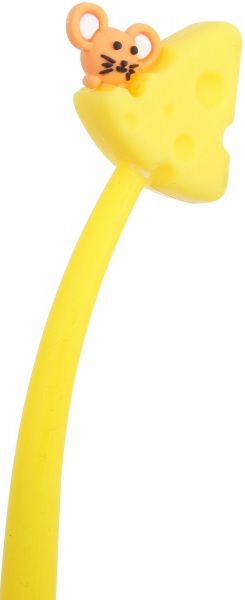 Ручка шариковая «Рыжая мышка с сыром» 