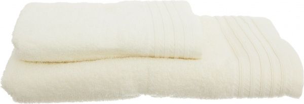 Набір рушників махрових 2 шт. Soft молочний Durutex 