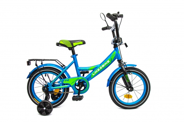 Велосипед дитячий Like2bike 14'' Sky блакитний 211401 