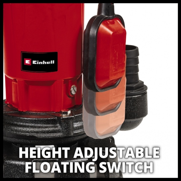 Насос дренажний Einhell для брудної води з ножем GE-DP 900 Cut 4181550 