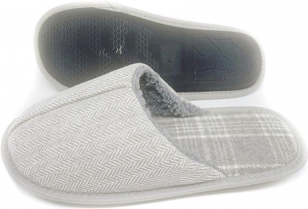Тапки домашние La Nuit Basic Дани р.42 серый 